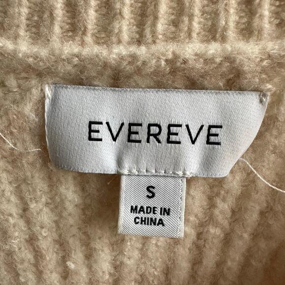 Evereve Avery Rib-Knit Sweater Oatmeal - Picture 6 of 7